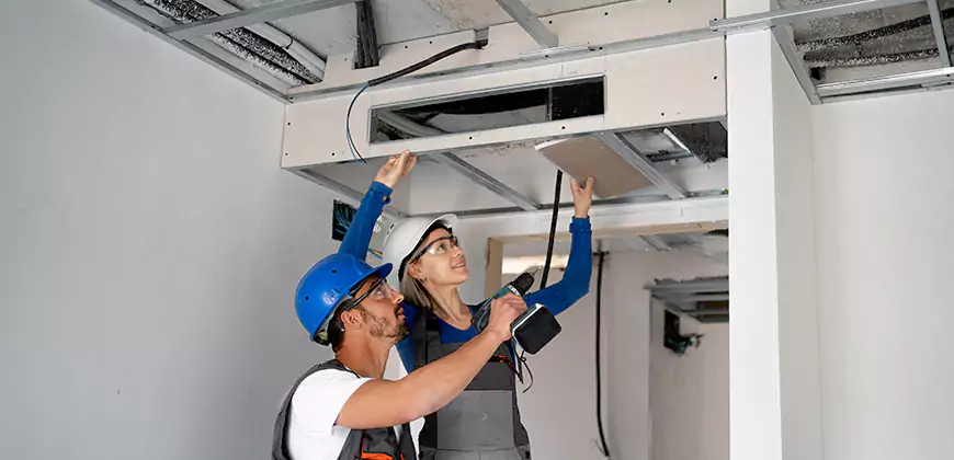Duct Insulation and Condensation Repair in Staten Island