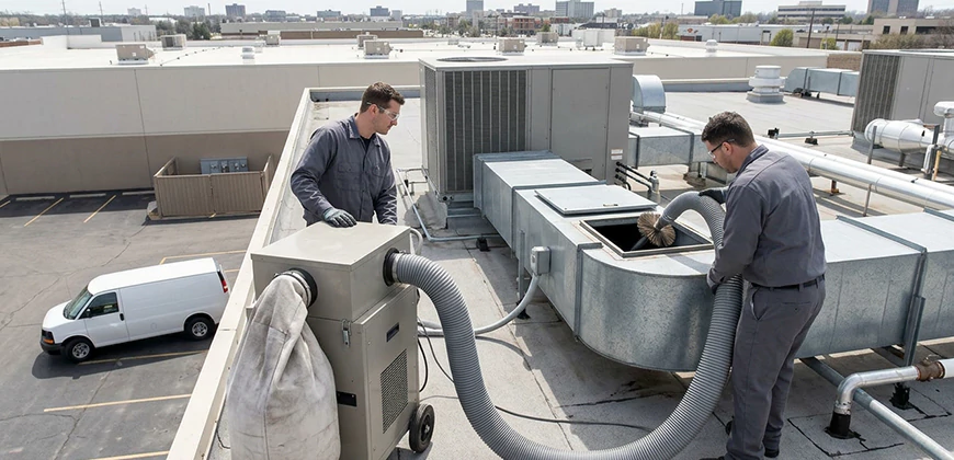 Commercial and Industrial Duct Cleaning in Staten Island