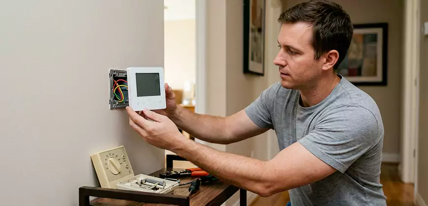Heat Pump Thermostat Configuration in Staten Island
